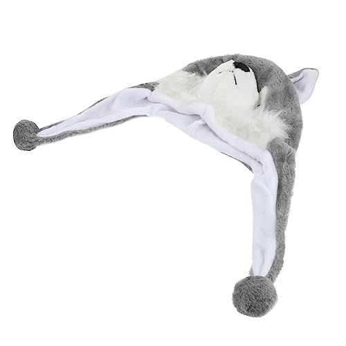 Milisten Plüsch Tiermütze mit Ohrenklappen und Bommel Wärmender Winterhut für Jungen und Mädchen Niedliche Cartoon Kuschelhaube für Ski Fasching Halloween und Weihnachtsfeiern Milisten Plüsch Tiermütze mit Ohrenklappen und Bommel Wärmender Winterhut für Jungen und Mädchen Niedliche Cartoon Kuschelhaube für Ski Fasching Halloween und Weihnachtsfeiern von Milisten