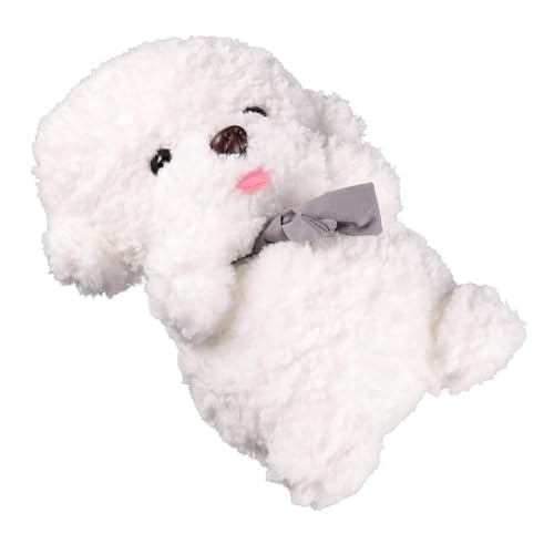 Milisten Plüschhund Niedlicher Weißer Bichon Stofftier Hund und Langlebig Schlafzimmer Wohnzimmer und Heimdekoration Milisten Plüschhund Niedlicher Weißer Bichon Stofftier Hund und Langlebig Schlafzimmer Wohnzimmer und Heimdekoration von Milisten