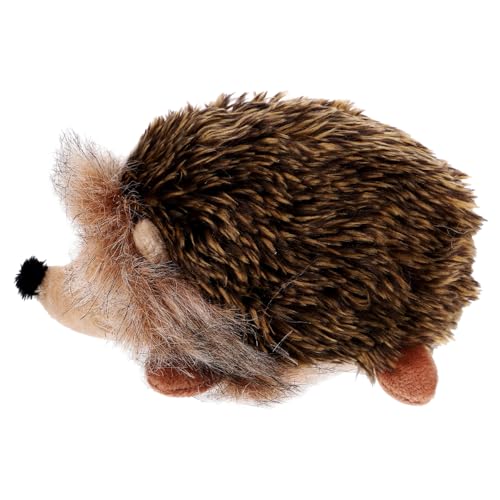 Milisten Plüschig Weiches Igel Kuscheltier Niedlich Cartoon Stofftier Plüschtier und Freunde Deko Braun von Milisten