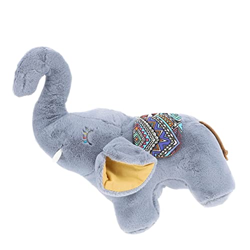 Milisten Plüschpuppe Kuscheltier Elefantenbaby Elefant ausgestopfte Tiere Elefantenspielzeug für Babys große Kuscheltiere Stofftier für süße Kuscheltiere PP Baumwolle Grau Milisten Plüschpuppe Kuscheltier Elefantenbaby Elefant ausgestopfte Tiere Elefantenspielzeug für Babys große Kuscheltiere Stofftier für süße Kuscheltiere PP Baumwolle Grau von Milisten