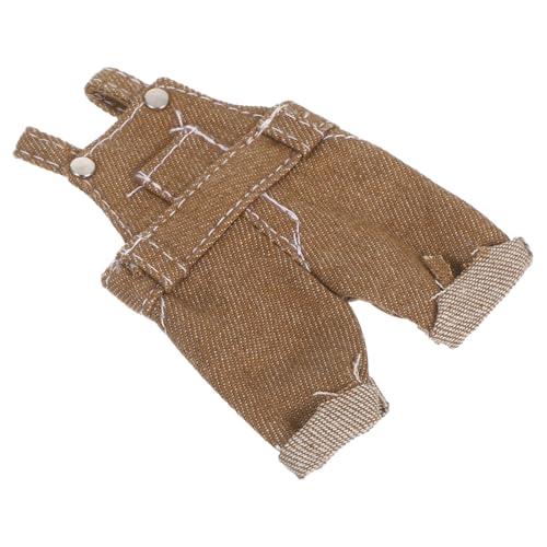 Milisten Plüschspielzeug Overalls für Teddybär Niedlicher Jumpsuit für Kuscheltiere Kreative Puppenkleidung zum Selbermachen Kawaii Sammlerstücke für Mini Stofftiere von Milisten