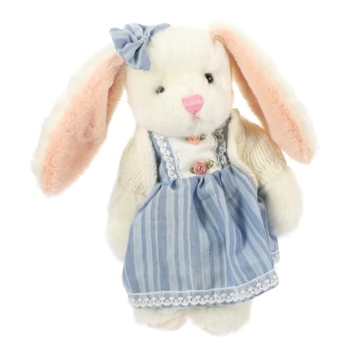 Milisten Plüschspielzeugpuppe Plüschtiere für Kind Tierspielzeug für Kleinkinder Süßes Stofftier Kuscheltiere für Kleinkinder Kaninchengefüllter PP Baumwolle Himmelblau Milisten Plüschspielzeugpuppe Plüschtiere für Kind Tierspielzeug für Kleinkinder Süßes Stofftier Kuscheltiere für Kleinkinder Kaninchengefüllter PP Baumwolle Himmelblau von Milisten