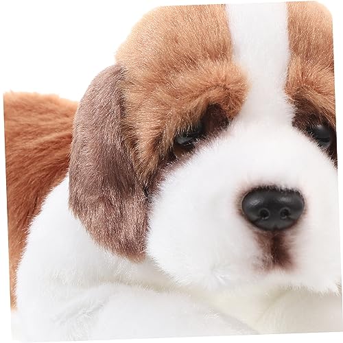 Milisten Plüschtier Hund Figur Cartoon Design Kleine Dekorative Stofftier Puppe Kuschelig Komfortabel Geeignet als Schlafkissen und Deko von Milisten