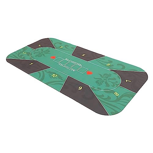 Milisten Poker Tischmatte aus rutschfeste Spielunterlage für Poker und Gesellschaftsspiele Personen Langlebig für Home Games und Turniere Milisten Poker Tischmatte aus rutschfeste Spielunterlage für Poker und Gesellschaftsspiele Personen Langlebig für Home Games und Turniere von Milisten