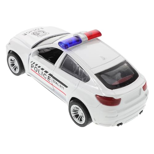 Milisten Polizeiauto Modell Polizeiauto Polizeispielzeug Spielzeugauto Ausstellung Polizeiautos Für Im Alter Von 4–8 Jahren Polizeiauto Für Polizeiauto Mini Auto von Milisten