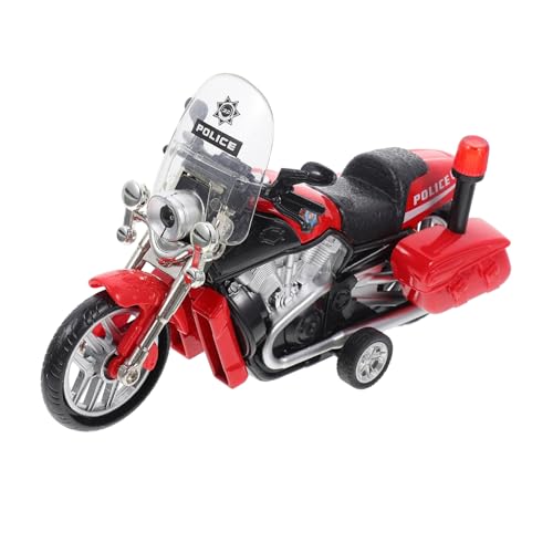 Milisten Polizeimotorrad Spielzeugmodell Aus Rückziehmotor Für Leichtes Und Sicheres Material Fördert Hand Auge Koordination Kinderspielzeug Für Jungen von Milisten