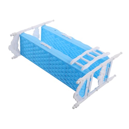Milisten Prinzessin Puppenbett Puppenstubenbetten Miniatur-Puppenstubenbett Mini -Bett Puppenhauszubehör Bett Moderne Puppenstubenmöbel Puppenhaus-Miniaturen Puppenhausbett Plastik Blau Milisten Prinzessin Puppenbett Puppenstubenbetten Miniatur-Puppenstubenbett Mini -Bett Puppenhauszubehör Bett Moderne Puppenstubenmöbel Puppenhaus-Miniaturen Puppenhausbett Plastik Blau von Milisten