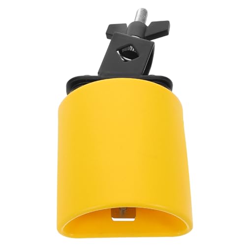 Milisten Professionelle Gelbe Cowbell für Musikunterricht Bandproben und Interaktive Lernspiele Fördert Soziale Fähigkeiten und Auditive Wahrnehmung von Milisten