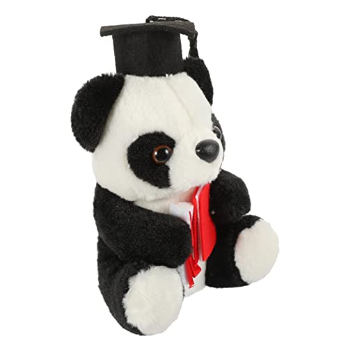 Milisten Puppe in Panda-Form Simulierte Pandapuppe Panda-schmuck Lebensechtes Panda- Exquisite Panda-Puppe Abschluss Gefüllte Puppe Simulation Cartoon-Panda Kinderspielzeug Plüsch von Milisten