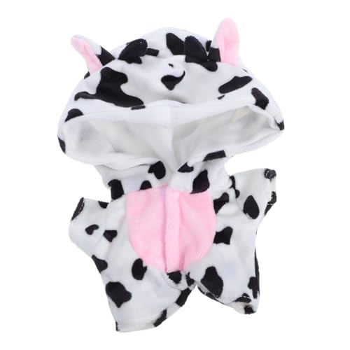 Milisten Puppen Pyjama Kuhkostüm Niedlicher Overall aus Plüsch Leicht Anzuziehen für Puppen Vielseitig Einsetzbar für Schlafengehen oder Reisen Charmante Puppenkleidung Milisten Puppen Pyjama Kuhkostüm Niedlicher Overall aus Plüsch Leicht Anzuziehen für Puppen Vielseitig Einsetzbar für Schlafengehen oder Reisen Charmante Puppenkleidung von Milisten
