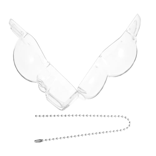 Milisten Puppen-schutzhülle Vitrinen Für Figuren Puppenspielkoffer Plüsch-aufbewahrungsdisplay Figur Vitrine Puppenzubehör Abbildung Fall Tragbare Schutzhülle Plastik Transparent von Milisten