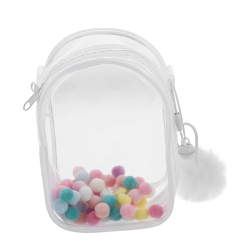 Milisten Puppenaufbewahrungstasche Sammleraufbewahrungstasche Transparente Präsentationstasche Für Puppen Figurenpräsentationstasche Mit Schlüsselanhänger Transparente Taschen Für Puppen von Milisten