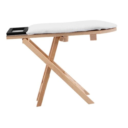 Milisten Puppenhaus Bügeltisch Bügelbretter Für Puppen Mini-bügelbrett Dekoratives Mini-bügeltischmodell Puppenhaus Miniatur-bügeltisch Mikro-bügeltischmodell Mini-hausversorgung Beige Holz Milisten Puppenhaus Bügeltisch Bügelbretter Für Puppen Mini-bügelbrett Dekoratives Mini-bügeltischmodell Puppenhaus Miniatur-bügeltisch Mikro-bügeltischmodell Mini-hausversorgung Beige Holz von Milisten