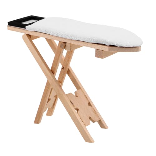 Milisten Puppenhaus Bügeltisch Niedliches Miniatur-bügelbrettmodell Bügelbrett Für Puppen Puppenhaus-bügelbrettmodell Mini-hausversorgung Mini-bügelbrett Miniatur-eisentisch Holz Beige Milisten Puppenhaus Bügeltisch Niedliches Miniatur-bügelbrettmodell Bügelbrett Für Puppen Puppenhaus-bügelbrettmodell Mini-hausversorgung Mini-bügelbrett Miniatur-eisentisch Holz Beige von Milisten