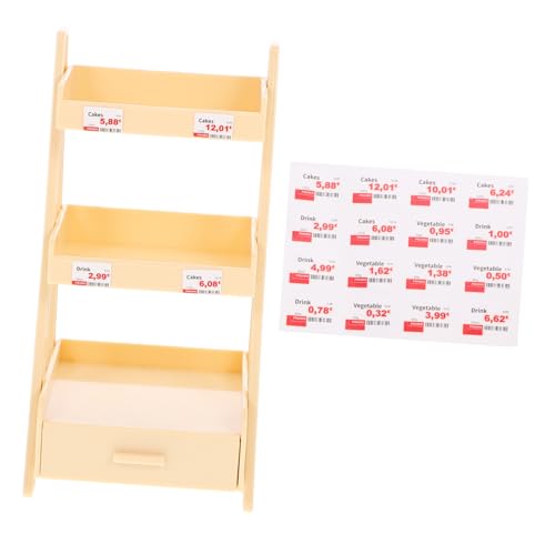 Milisten Puppenhaus-Modell Anzeige Puppenstubenregal Mini Winzig Stand Klein Steht Zubehör Für Puppenhausmöbel Puppenhaus Regal Modell Puppenhausmöbel Requisiten Abs Beige Milisten Puppenhaus-Modell Anzeige Puppenstubenregal Mini Winzig Stand Klein Steht Zubehör Für Puppenhausmöbel Puppenhaus Regal Modell Puppenhausmöbel Requisiten Abs Beige von Milisten