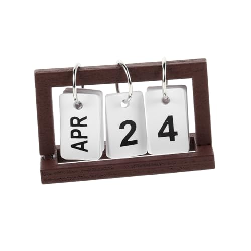 Milisten Puppenhaus-Tischkalender Leute aus dem Puppenhaus Stütze Mini-Tischkalender Miniatur Dekoration holzspielzeug Kalender aus Holz Holzdesktop -Kalender Coffee Milisten Puppenhaus-Tischkalender Leute aus dem Puppenhaus Stütze Mini-Tischkalender Miniatur Dekoration holzspielzeug Kalender aus Holz Holzdesktop -Kalender Coffee von Milisten
