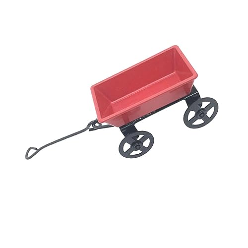 Milisten Puppenhausdekoration Miniatur-Schubkarre für Puppenhaus Modell Schubkarre Mini-Hauswagen Für Puppenhaus-Miniaturen Warenkorb-Modell Mini-Gartenwagen Legierung rot Milisten Puppenhausdekoration Miniatur-Schubkarre für Puppenhaus Modell Schubkarre Mini-Hauswagen Für Puppenhaus-Miniaturen Warenkorb-Modell Mini-Gartenwagen Legierung rot von Milisten