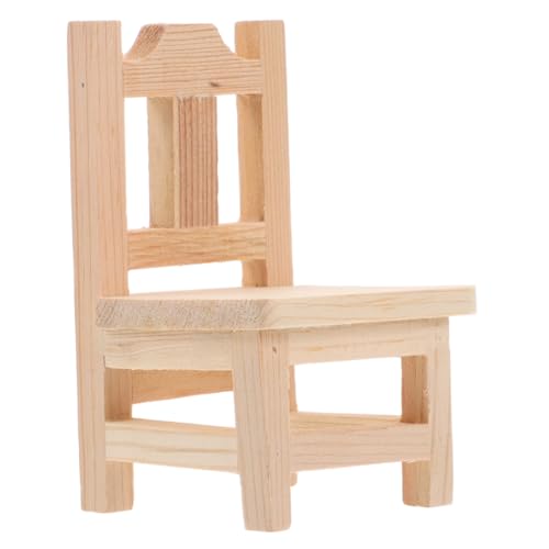 Milisten Miniatur Holzstuhl Für Dekoration Kleine Sitzgelegenheit Für Kreative Bastelprojekte Und Stilvolle Wohnraumgestaltung Für Küche Und Schlafzimmer Im Miniaturformat Milisten Miniatur Holzstuhl Für Dekoration Kleine Sitzgelegenheit Für Kreative Bastelprojekte Und Stilvolle Wohnraumgestaltung Für Küche Und Schlafzimmer Im Miniaturformat von Milisten
