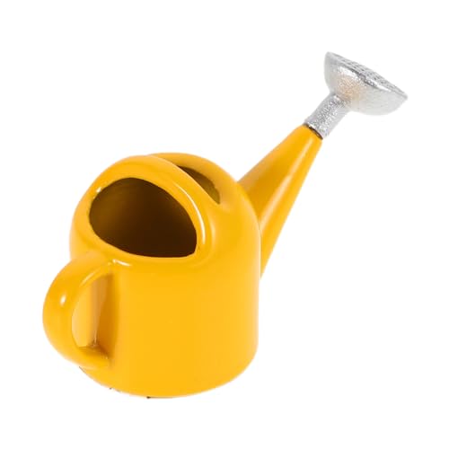 Milisten Puppenhausdusche Puppenhaus-Dekorationszubehör Mikro-Landschaftsgießkanne Feengarten-Gießkanne Mini-Puppenhauszubehör Küchenzubehör für Puppenstuben Metall Yellow Milisten Puppenhausdusche Puppenhaus-Dekorationszubehör Mikro-Landschaftsgießkanne Feengarten-Gießkanne Mini-Puppenhauszubehör Küchenzubehör für Puppenstuben Metall Yellow von Milisten