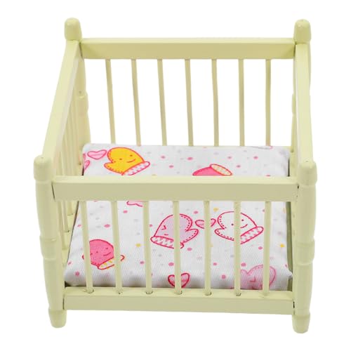Milisten Puppenmöbel Für Puppenhaus Stilvolles Kinderzimmer Sicheres Und Hochwertiges Mini Kinderbett Für Rollenspiele Und Puppenpflege Milisten Puppenmöbel Für Puppenhaus Stilvolles Kinderzimmer Sicheres Und Hochwertiges Mini Kinderbett Für Rollenspiele Und Puppenpflege von Milisten