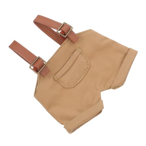 Milisten Plüsch Puppe Overall Für Stofftiere Wechselkleidung Im Denim-Stil Kreative Mix Match Outfits Für Spielzeugfiguren Für Spielen Und Verkleiden von Milisten