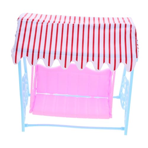 Milisten Puppenschaukel deko für puppenhauszubehör Kinderzimmer-Dekoration schaukeln Spielhaus Fotografie-Requisiten Mini-Hausschmuck Plastik Milisten Puppenschaukel deko für puppenhauszubehör Kinderzimmer-Dekoration schaukeln Spielhaus Fotografie-Requisiten Mini-Hausschmuck Plastik von Milisten