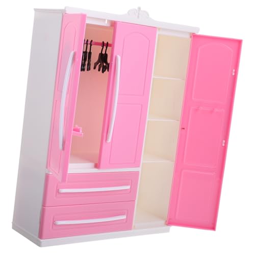 Milisten -Puppenschrank Kleiderschrank Puppenhaus Puppenbekleidungsbügel Kleiderständer für Puppe Babypuppenbügel Puppenmöbel Mini-Aufhänger aus Kunststoff Mini Doll Hanger Plastik Milisten -Puppenschrank Kleiderschrank Puppenhaus Puppenbekleidungsbügel Kleiderständer für Puppe Babypuppenbügel Puppenmöbel Mini-Aufhänger aus Kunststoff Mini Doll Hanger Plastik von Milisten