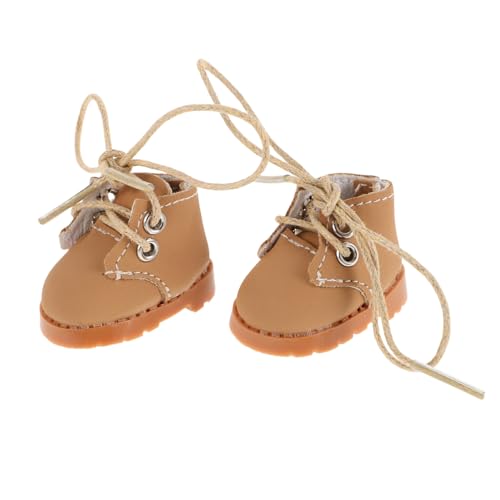 Milisten Puppenschuhe mit Verstellbaren Schnürsenkeln Bjd Doll Zubehör Weiche Proportionale Schuhe für Puppenkostüme Dekorative Accessoires für Puppen und Modellfiguren Milisten Puppenschuhe mit Verstellbaren Schnürsenkeln Bjd Doll Zubehör Weiche Proportionale Schuhe für Puppenkostüme Dekorative Accessoires für Puppen und Modellfiguren von Milisten