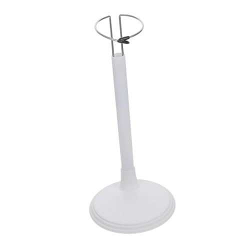 Milisten Puppenständer Weiß Puppenhalter Stabile Action Figur Display Halterung Vertikal Organizer Für Sammler Zuhause und Geschäft von Milisten