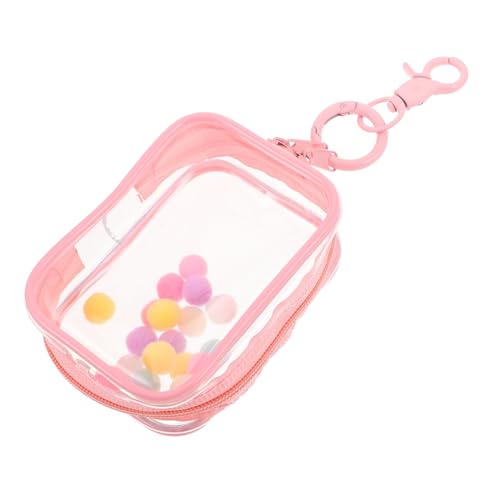 Milisten Puppentasche Tragetasche: Transparente Spielzeug-Aufbewahrungstasche Mit Schlüsselanhänger, Durchsichtige Vitrine Für Plüschpuppen, Doppelreißverschluss Milisten Puppentasche Tragetasche: Transparente Spielzeug-Aufbewahrungstasche Mit Schlüsselanhänger, Durchsichtige Vitrine Für Plüschpuppen, Doppelreißverschluss von Milisten