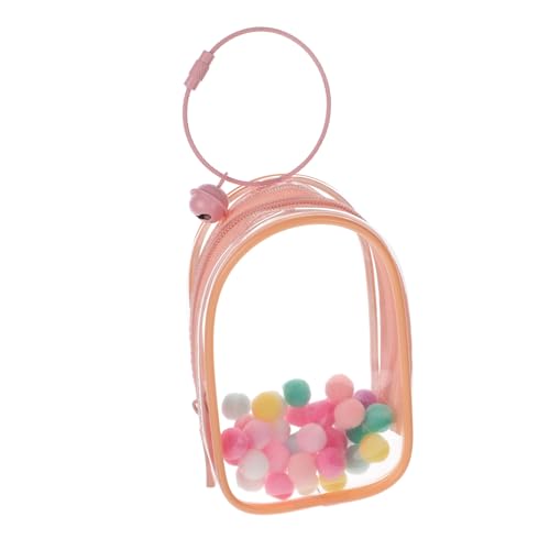 Milisten Puppentaschenhalter Aus Baumwolle Sammlerkoffer Mehrzweck Modepuppen Figuren Aufbewahrungsmodell Tragbar Realistische Puppe Transparente Tasche Display Klein Staubdicht von Milisten