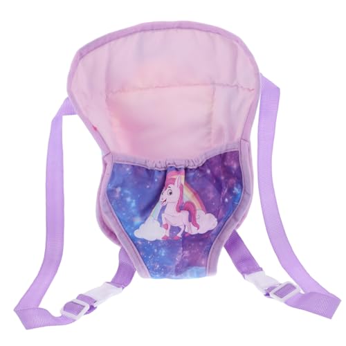 Milisten Puppenträger Puppe-Babytrage Kind Geschirr Zubehör für Babypuppen Puppentrage für kleine Mädchen Plüsch Tragetasche für Puppen einstellbar Doll Frontträger Zoll Stoff Milisten Puppenträger Puppe-Babytrage Kind Geschirr Zubehör für Babypuppen Puppentrage für kleine Mädchen Plüsch Tragetasche für Puppen einstellbar Doll Frontträger Zoll Stoff von Milisten