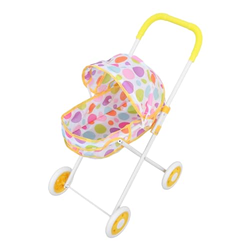 Milisten Puppenwagen für Realistischer Handwagen mit Großem Stauraum Leicht und Tragbar für Fantasievolles Rollenspiel und Puppenhaus Zubehör Milisten Puppenwagen für Realistischer Handwagen mit Großem Stauraum Leicht und Tragbar für Fantasievolles Rollenspiel und Puppenhaus Zubehör von Milisten