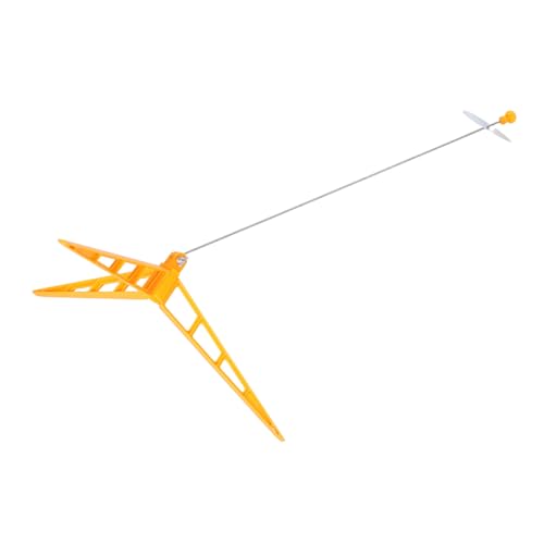Milisten Raketenmodellwerfer Raketenmodell Startvorrichtung Modellraketen Zubehör Raketenbau Zubehör Raketen Raketenwerfer für Modellraketenwerfer Plastik Yellow von Milisten