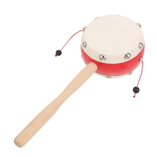 Milisten Rassel Handtrommeln für traditionelles Rasselspielzeug Trommel -Handrassel schütteln Musikspielzeug Schaffell Milisten Rassel Handtrommeln für traditionelles Rasselspielzeug Trommel -Handrassel schütteln Musikspielzeug Schaffell von Milisten