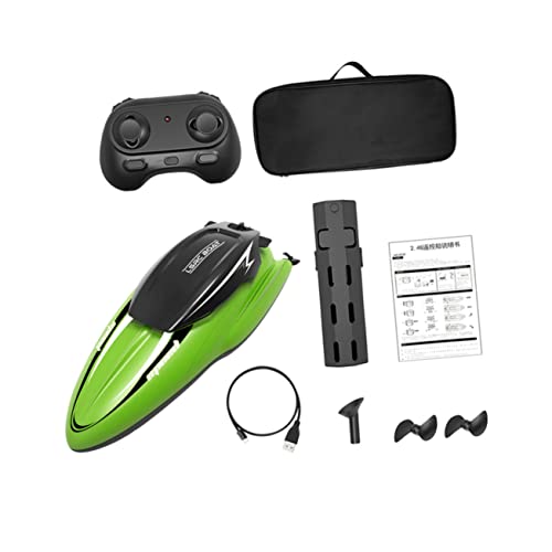 Milisten Rc Boot Hochgeschwindigkeitsferngesteuertes Spielzeugboot mit Doppelmotor Minuten Akkulaufzeit Batterie für Erwachsene Milisten Rc Boot Hochgeschwindigkeitsferngesteuertes Spielzeugboot mit Doppelmotor Minuten Akkulaufzeit Batterie für Erwachsene von Milisten