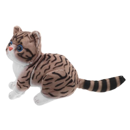 Milisten Realistic Cat Plush Toy Nettes Cartoon Tier Puppe Weich Und Flauschig Für Kinder Mädchen Jungen Für Wohnkultur Schlafzeit Sammlerfigur Figurine Milisten Realistic Cat Plush Toy Nettes Cartoon Tier Puppe Weich Und Flauschig Für Kinder Mädchen Jungen Für Wohnkultur Schlafzeit Sammlerfigur Figurine von Milisten