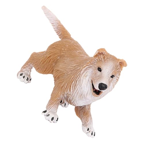 Milisten Realistische Hundefigur aus Langlebigem Kunststoff Detailgetreues Dog Model Adornment für Dekoratives und Pädagogisches Tier Geeignet als Wohnaccessoire und Lernhilfe Milisten Realistische Hundefigur aus Langlebigem Kunststoff Detailgetreues Dog Model Adornment für Dekoratives und Pädagogisches Tier Geeignet als Wohnaccessoire und Lernhilfe von Milisten