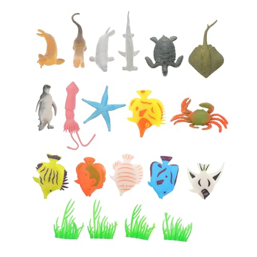 Milisten Realistische Meerestiere Spielset aus Hochwertigem Sichere Simulation von Meereslebewesen Pädagogisches Kognitive für Aquarium Dekorationsfiguren Milisten Realistische Meerestiere Spielset aus Hochwertigem Sichere Simulation von Meereslebewesen Pädagogisches Kognitive für Aquarium Dekorationsfiguren von Milisten