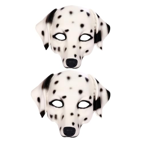 Milisten Realistische Vollgesichts-spottdog-maske für Erwachsene mit Verstellbarem Riemen Vielseitige Tierkostüm-maske für Halloween Karneval Maskerade und Party-zubehör von Milisten