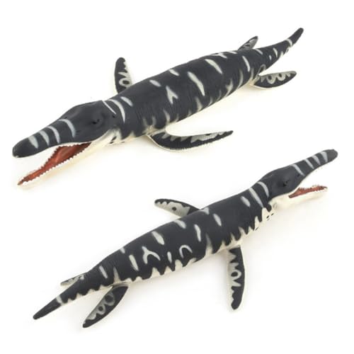 Milisten Realistisches Dinosaurier Modell Liopleurodon aus PVC Detailgetreue Urzeit Dekoration Robustes Kinderspielzeug für Jungen Ab Jahren als Geburtstagsgeschenk und Zimmer Ornament von Milisten