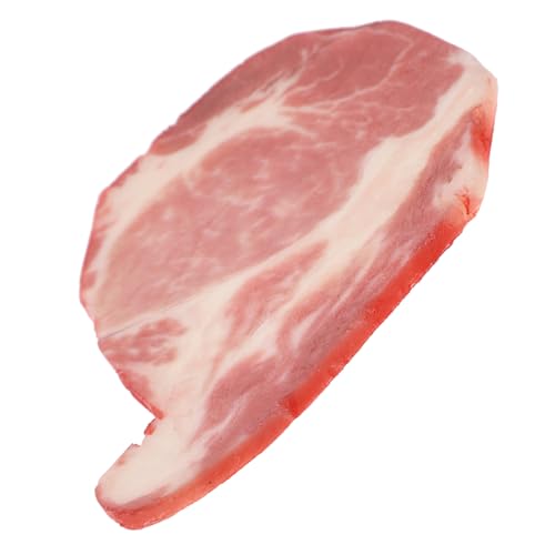 Milisten Realistisches Fake Beef Slice PVC Lebensmittelmodell Künstliches Rindfleisch Deko Für Küche Restaurant Party Fotografie Requisite Milisten Realistisches Fake Beef Slice PVC Lebensmittelmodell Künstliches Rindfleisch Deko Für Küche Restaurant Party Fotografie Requisite von Milisten