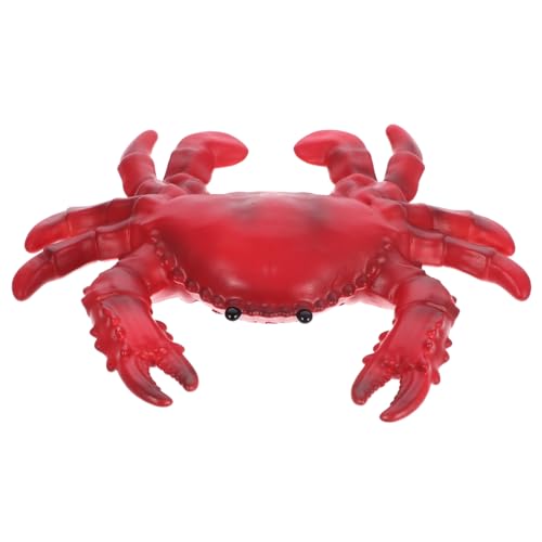 Milisten Realistisches Krabbenmodell Tierfigur Simulation Lernspielzeug Weiches Dekoration Tierfigur Modell von Milisten