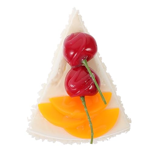 Milisten Realistisches Künstliches Dessert Cake Modell Dekoratives Kuchenornament für Hochzeit Schaufenster und Fotografie Langlebiges Deko Accessoire Täuschend Echt Gelb Rote Pfirsich Milisten Realistisches Künstliches Dessert Cake Modell Dekoratives Kuchenornament für Hochzeit Schaufenster und Fotografie Langlebiges Deko Accessoire Täuschend Echt Gelb Rote Pfirsich von Milisten