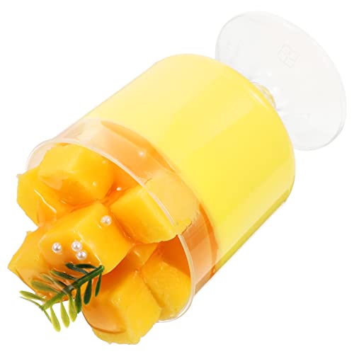 Milisten Realistisches Mango Dessert Modell Künstlicher Pudding Ornament Für Home Décor Als Deko Oder Fotorequisite Für Kreative Präsentationen Milisten Realistisches Mango Dessert Modell Künstlicher Pudding Ornament Für Home Décor Als Deko Oder Fotorequisite Für Kreative Präsentationen von Milisten