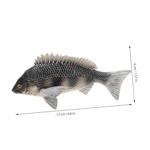 Milisten Realistisches Meeres Tier Modell Fischspielzeug aus Robustem Kunststoff Lebensecht Gestalteter Lernspielzeug und Dekoratives Aquarium Accessoire Pädagogisch für Kreatives und von Milisten