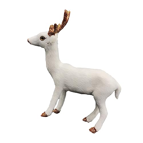 Milisten Realistisches Miniatur REH Dekoration Wildtiere Desktop Schmuck Kreative Hirsch Figur für Weihnachtsdeko Kindergarten Lernspielzeug und Party Ornament Geschenkidee Milisten Realistisches Miniatur REH Dekoration Wildtiere Desktop Schmuck Kreative Hirsch Figur für Weihnachtsdeko Kindergarten Lernspielzeug und Party Ornament Geschenkidee von Milisten