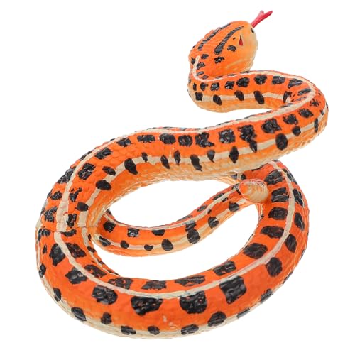 Milisten Realistisches Schlangenmodell mit Lebensechtem Design für Jungen und Mädchen Lustiges Streichspielzeug und Halloween Dekoration Reptilien dekor für Kinderzimmer und Schreibtisch Milisten Realistisches Schlangenmodell mit Lebensechtem Design für Jungen und Mädchen Lustiges Streichspielzeug und Halloween Dekoration Reptilien dekor für Kinderzimmer und Schreibtisch von Milisten