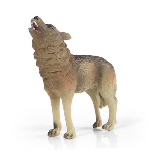 Milisten Realistisches Wolf Modell Figur Detailgetreues Tier Robustes Sammler und Fotorequisit Vielseitiges Wohnaccessoire und Pädagogisches Wildtier Milisten Realistisches Wolf Modell Figur Detailgetreues Tier Robustes Sammler und Fotorequisit Vielseitiges Wohnaccessoire und Pädagogisches Wildtier von Milisten