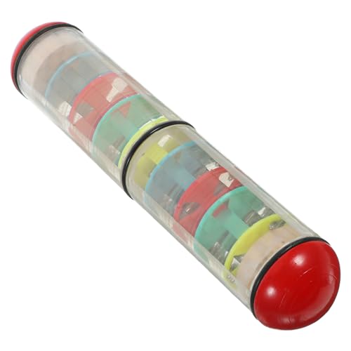 Milisten Regenstock Shaker Musikspielzeug für Sensorisches zur Frühen Musikalischen Bildung Fördert Kreativität und Feinmotorik Bunte Zufällige Kopf Farben Zufällige Farbe Milisten Regenstock Shaker Musikspielzeug für Sensorisches zur Frühen Musikalischen Bildung Fördert Kreativität und Feinmotorik Bunte Zufällige Kopf Farben Zufällige Farbe von Milisten